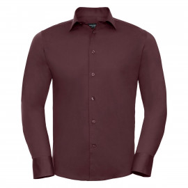 Russell Men's Long Sleeve Fitted Stretch Shirt - R-946M-0 