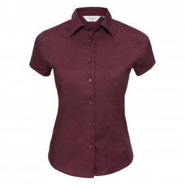 Russell Ladies Short Sleeve Fitted Stretch Shirt - R-947F-0 