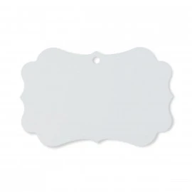  Aluminium Anhänger, beidseitig bedruckbar 