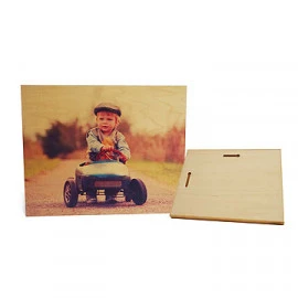 ChromaLuxe Fototafel Holz 