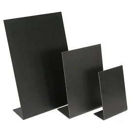 GRONAL® L-Aufsteller schwarz 