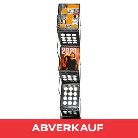 GRONAL® Prospektständer schwarz faltbar 