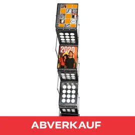 GRONAL® Prospektständer schwarz faltbar 