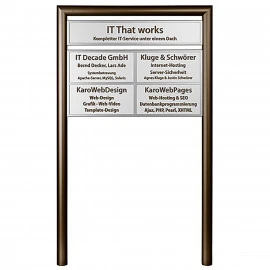 GRONAL® Schildersystem Aluminium 