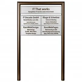 GRONAL® Schildersystem Aluminium 