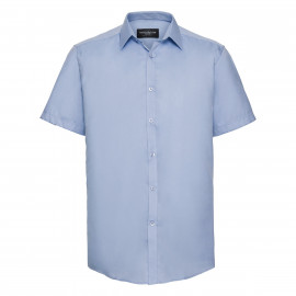 Russell Men's Short Sleeve Tailored Herringbone Shirt - R-963M-0 