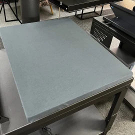 Schulze Schutzbezug Baumwolle für Basisplatten, grau 