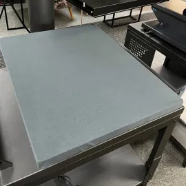 Schulze Schutzbezug Baumwolle für Basisplatten, grau