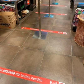 sign media solutions orangeFloor SparkleMe Fußbodenlaminat 