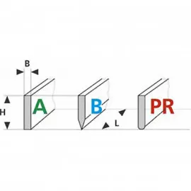 Tecno SERITEC® Rakelgummi 