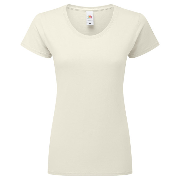 Fruit of the Loom Ladies Iconic 195 Ringspun Premium T - 61-424-0