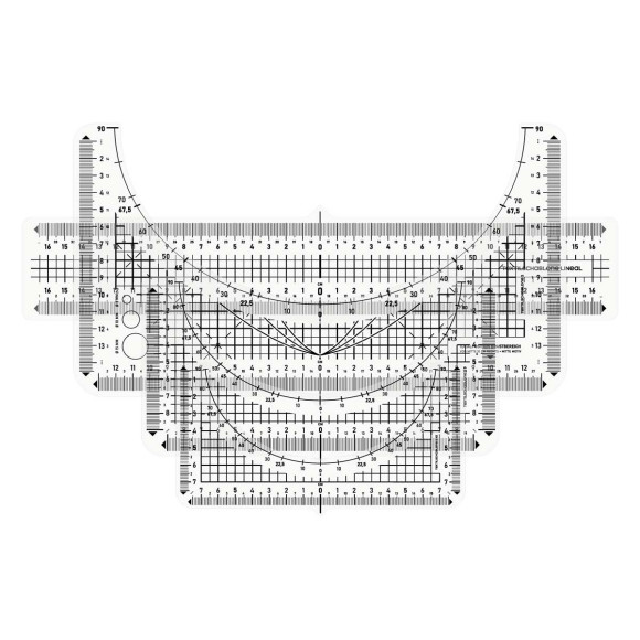 Schulze Textilschablone Mega-Set