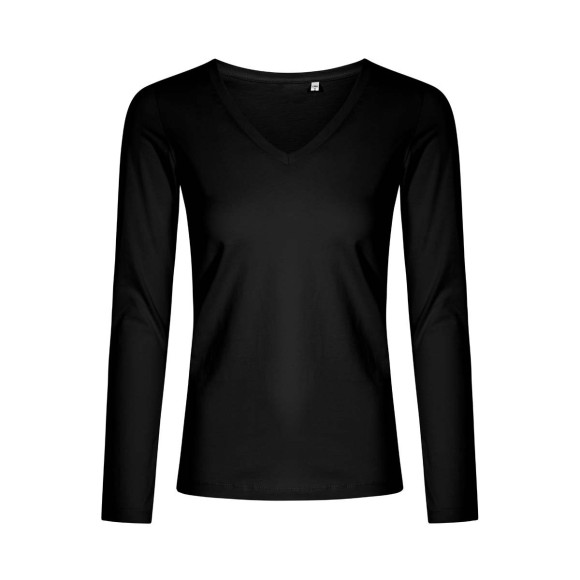 X.O by Promodoro Women Long Sleeve V-Neck T - 1560