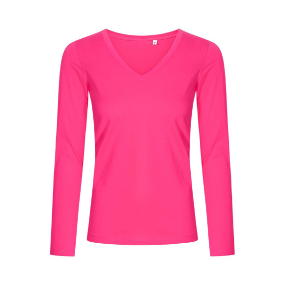 X.O by Promodoro Women Long Sleeve V-Neck T - 1560
