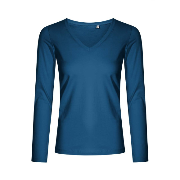 X.O by Promodoro Women Long Sleeve V-Neck T - 1560