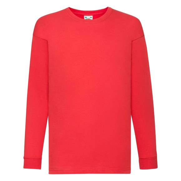 Fruit of the Loom Kids Valueweight Long Sleeve T - 61-007-0