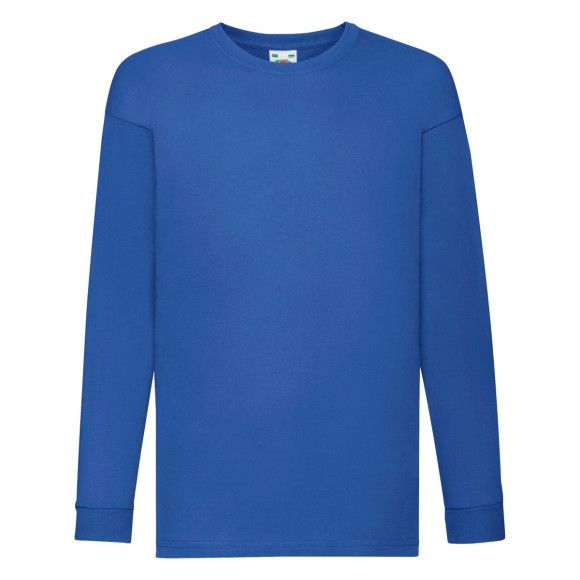 Fruit of the Loom Kids Valueweight Long Sleeve T - 61-007-0