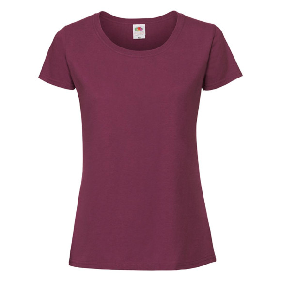 Fruit of the Loom Ladies Iconic 195 Ringspun Premium T - 61-424-0