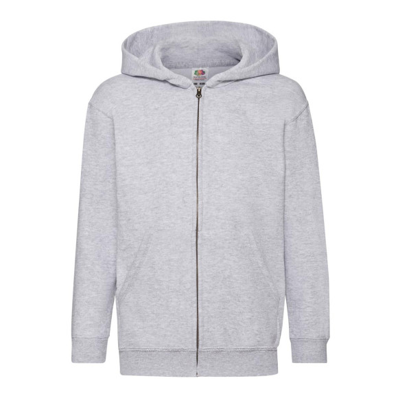 Fruit of the Loom Kids Classic Hooded Sweat Jacket - 62-045-0
