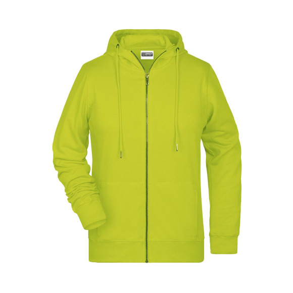 James & Nicholson Ladies Zip Hoody - JN8025