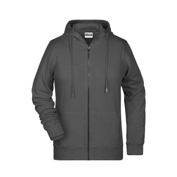 James & Nicholson Ladies Zip Hoody - JN8025