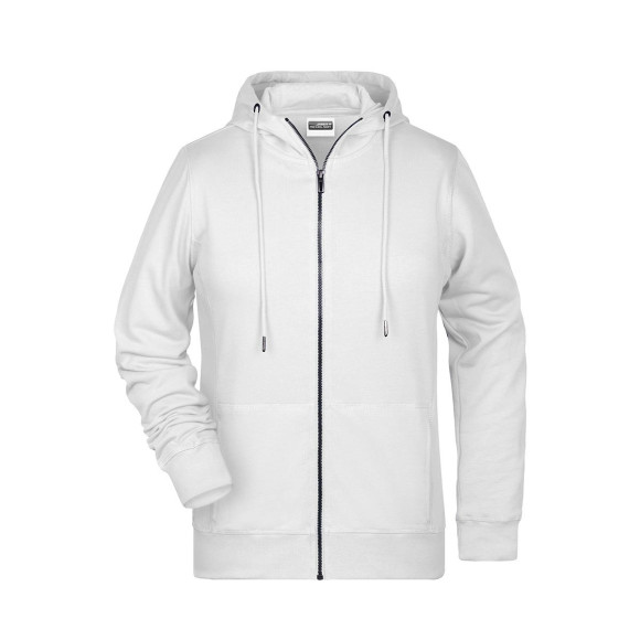 James & Nicholson Ladies Zip Hoody - JN8025