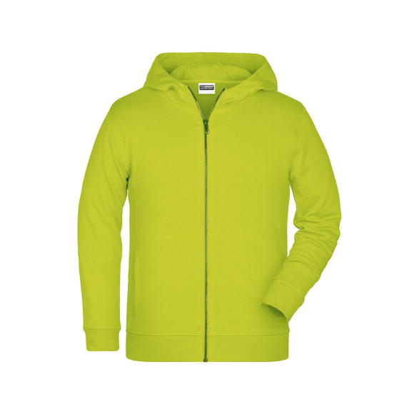 James & Nicholson Children's Zip Hoody - JN8026K