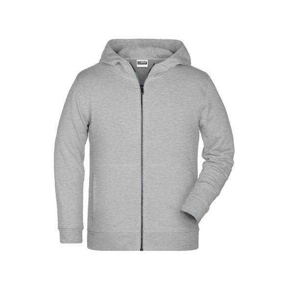 James & Nicholson Children's Zip Hoody - JN8026K