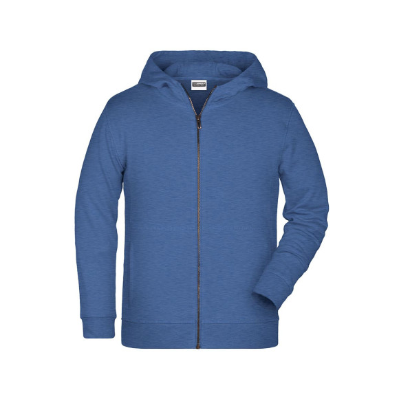 James & Nicholson Children's Zip Hoody - JN8026K
