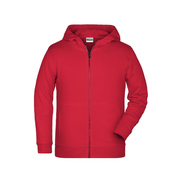 James & Nicholson Children's Zip Hoody - JN8026K