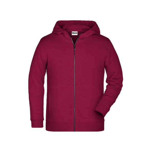 James & Nicholson Children's Zip Hoody - JN8026K