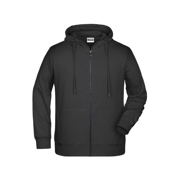 James & Nicholson Mens Zip Hoody - JN8026
