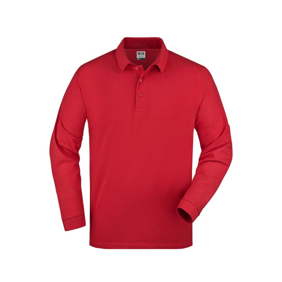 James & Nicholson Polo Piqué Heavy Longsleeve - JN022