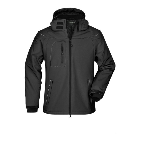 James & Nicholson Men's Winter Softshell Jacket - JN1000