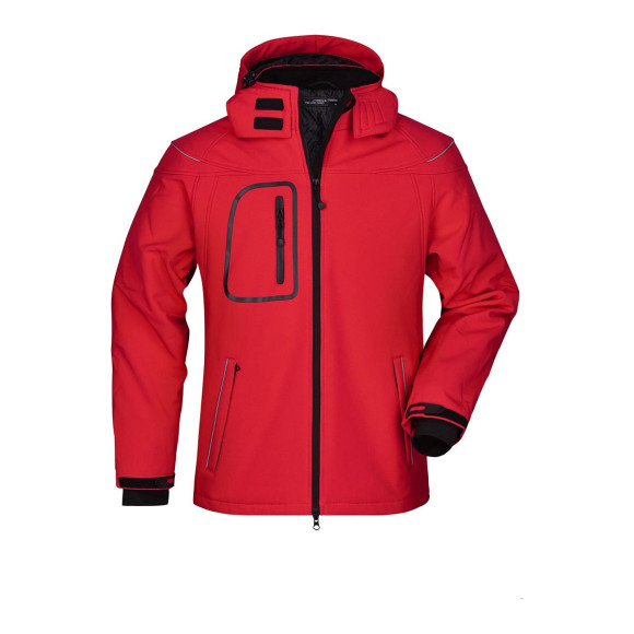 James & Nicholson Men's Winter Softshell Jacket - JN1000