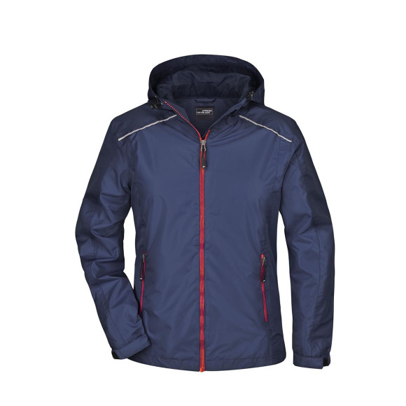 James & Nicholson Ladies' Rain Jacket - JN1117