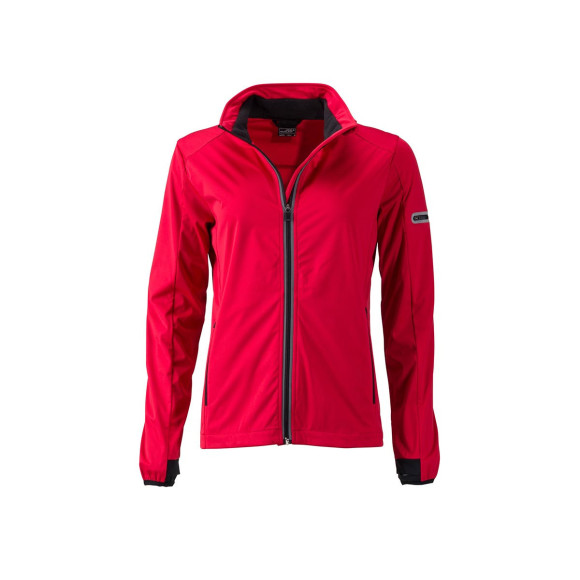 James & Nicholson Ladies' Sports Softshell Jacket - JN1125