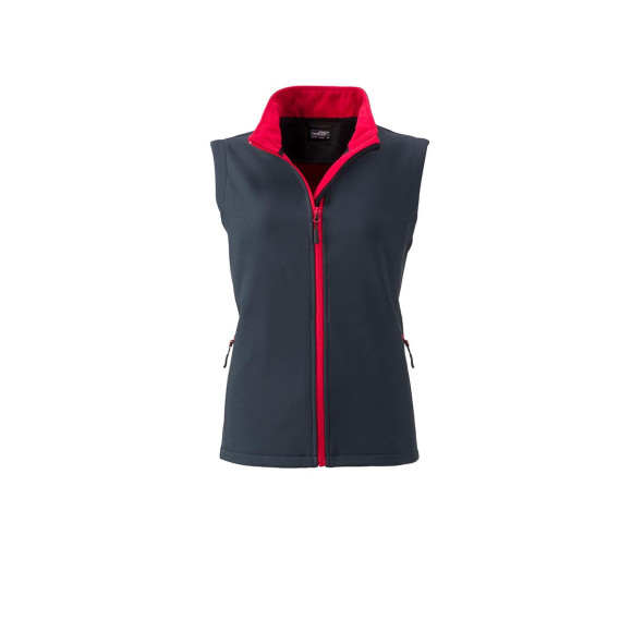 James & Nicholson Ladies' Promo Softshell Vest - JN1127