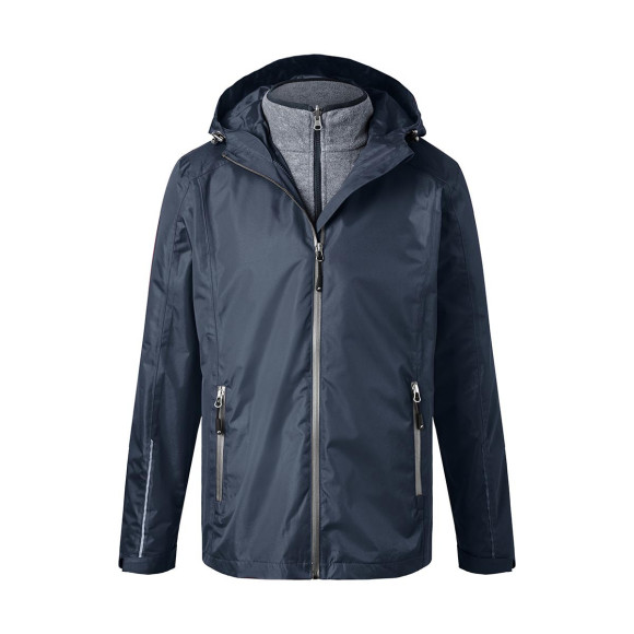 James & Nicholson Mens 3-In-1-Jacket - JN1154