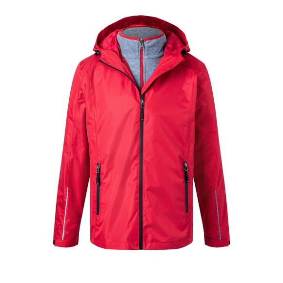 James & Nicholson Mens 3-In-1-Jacket - JN1154