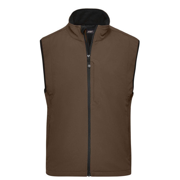James & Nicholson Men's Softshell Vest - JN136