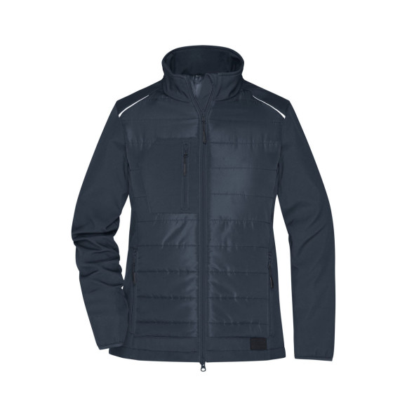 James & Nicholson Ladies' Hybrid Jacket - JN1819