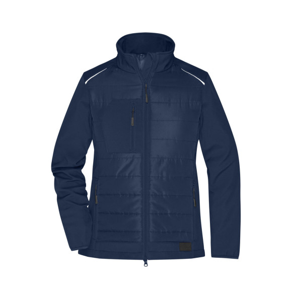 James & Nicholson Ladies' Hybrid Jacket - JN1819