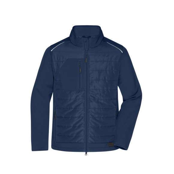 James & Nicholson Men's Hybrid Jacket - JN1820