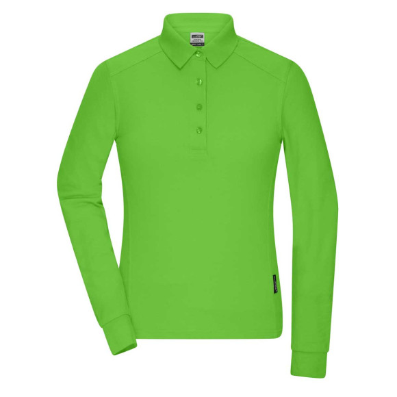 James & Nicholson Ladies' Workwear-Longsleeve Polo - JN1841