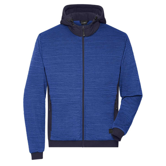 James & Nicholson Men's Padded Hybrid Jacket - JN1844