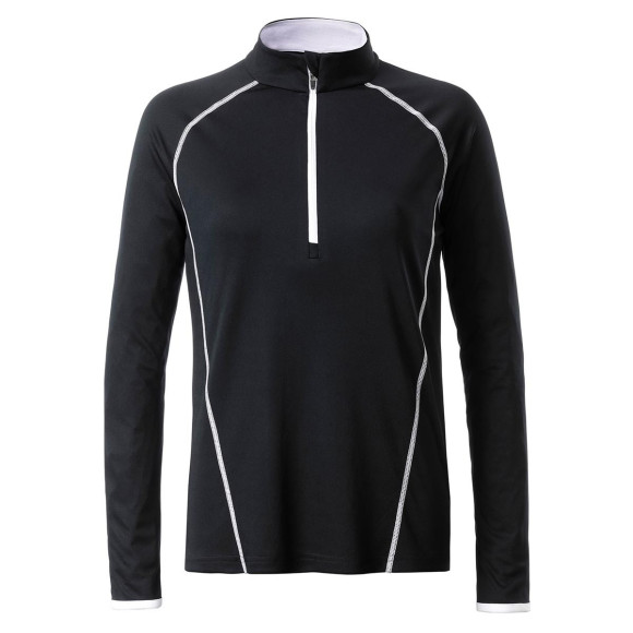 James & Nicholson Ladies' Sports Shirt Long Sleeve - JN497