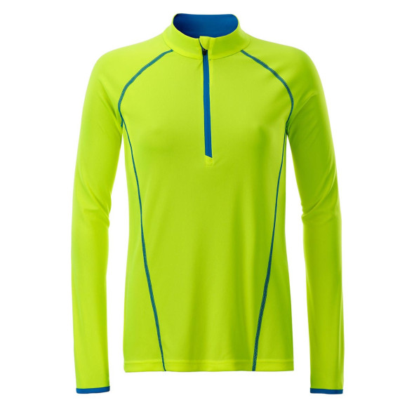 James & Nicholson Ladies' Sports Shirt Long Sleeve - JN497