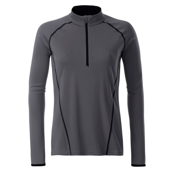 James & Nicholson Ladies' Sports Shirt Long Sleeve - JN497