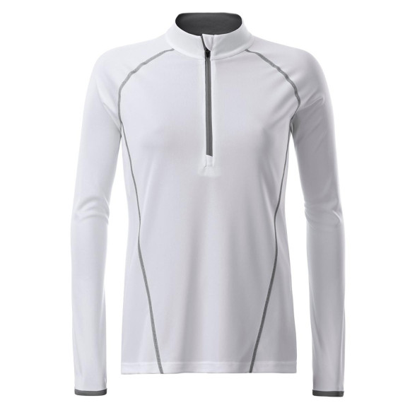 James & Nicholson Ladies' Sports Shirt Long Sleeve - JN497